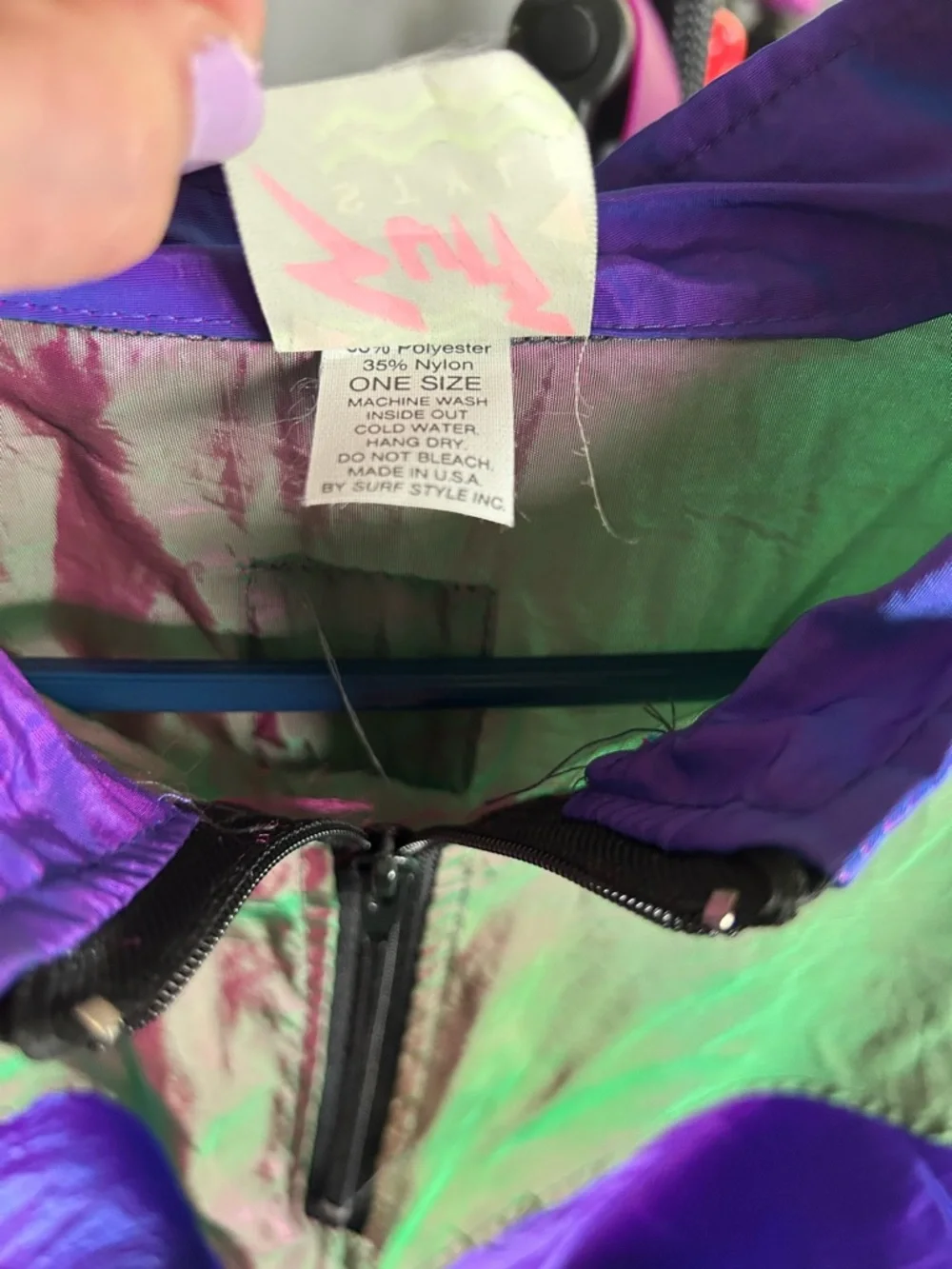 Surf Style Reflective Jacket - Picture 3 of 3